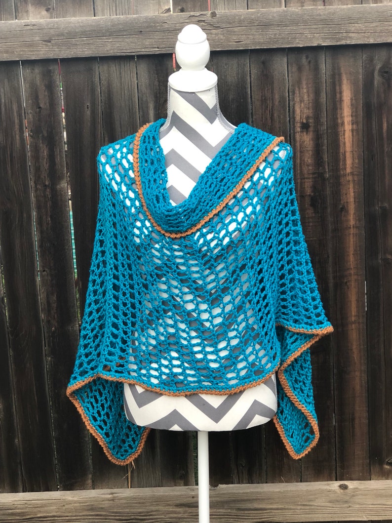 Mesh shawl