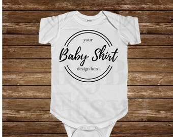 Download Set of Blank White Baby Onesie Mockup | Fashion Design ...
