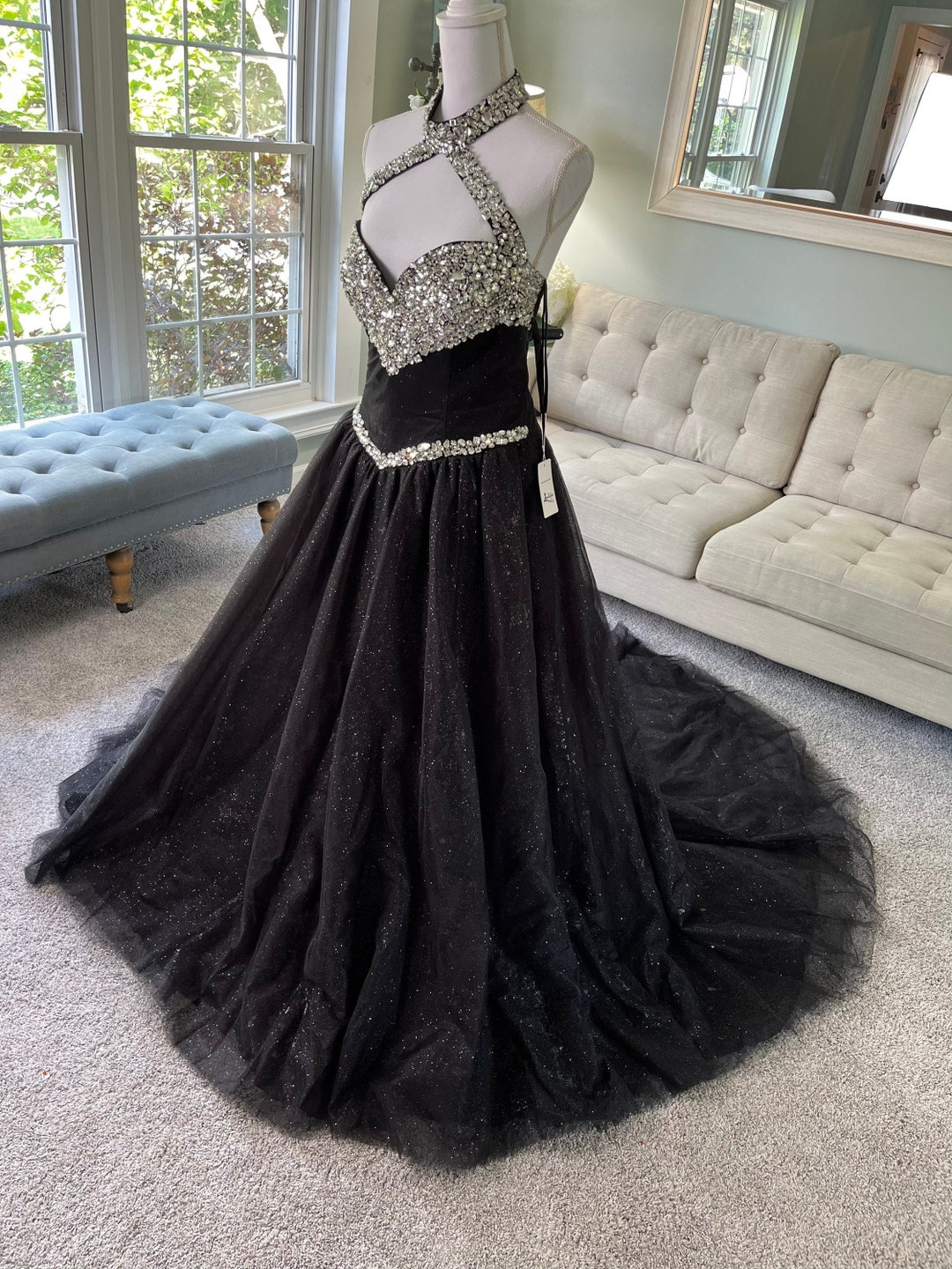 Black and silver dresses uk hotsell