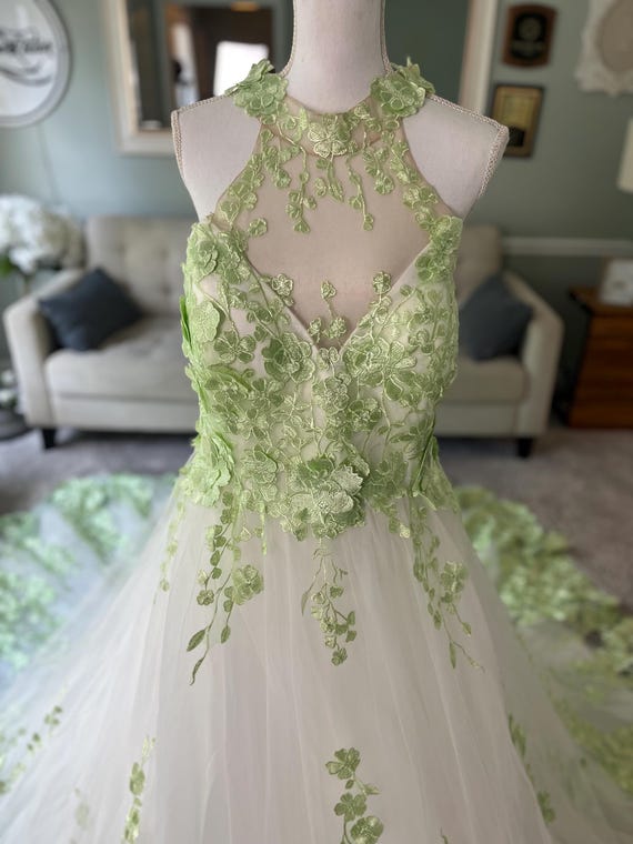 gold and green wedding dress a line Dark Green Gold Jacquard Satin Mother of Bride Dress