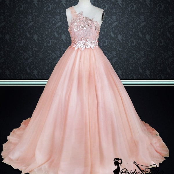 Pink Wedding Dress - Etsy