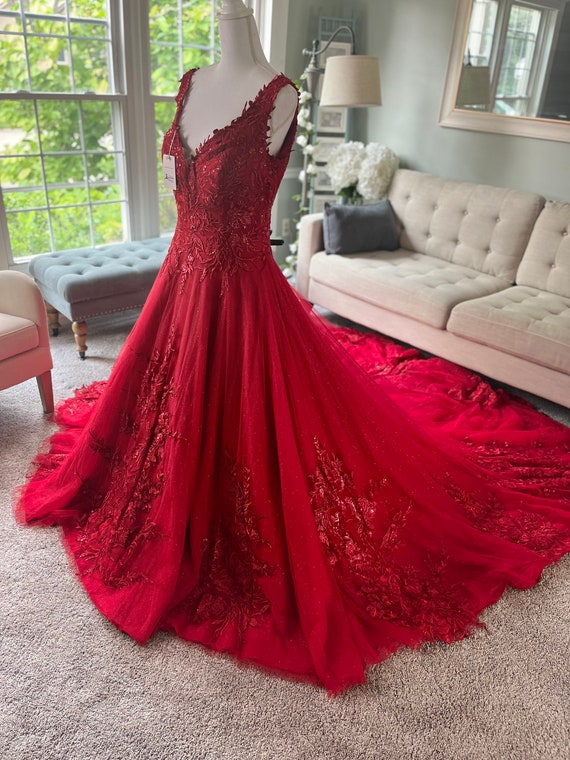 chinese dress ladies Sweetheart Sequins Mermaid Prom Dress With Beading main image 1