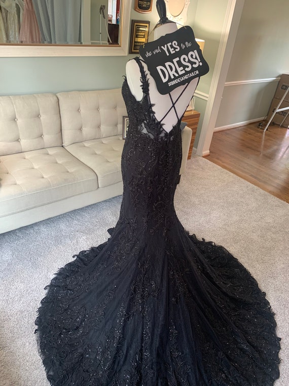 say yes to the dress black lace dress Black Dress Say Yes To The Dress