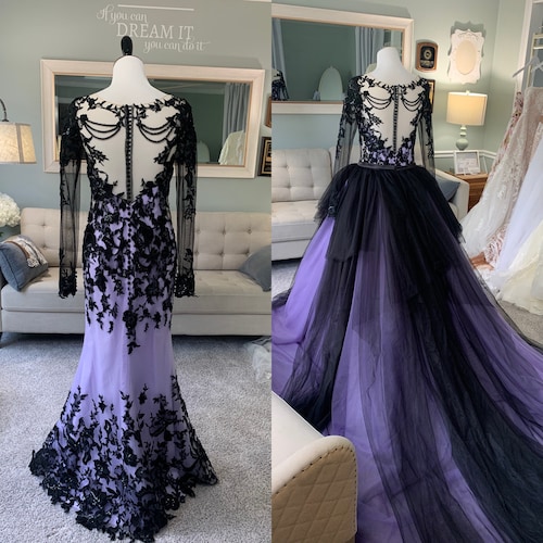 Convertible Wedding Dresscustom Gothic 