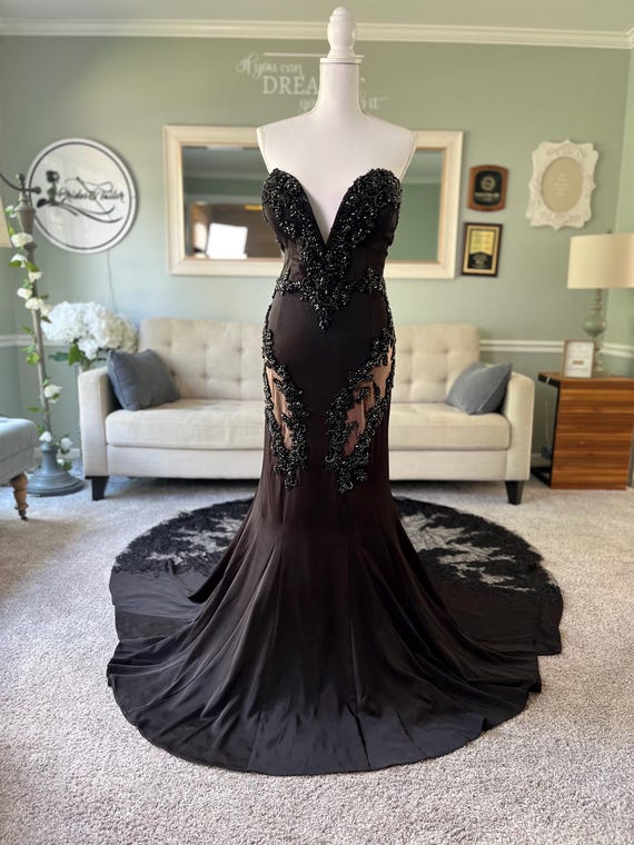 cone flare dress Short Fit-and-Flare Homecoming Dress with Sheer Corset Champagne / 4 main image 0