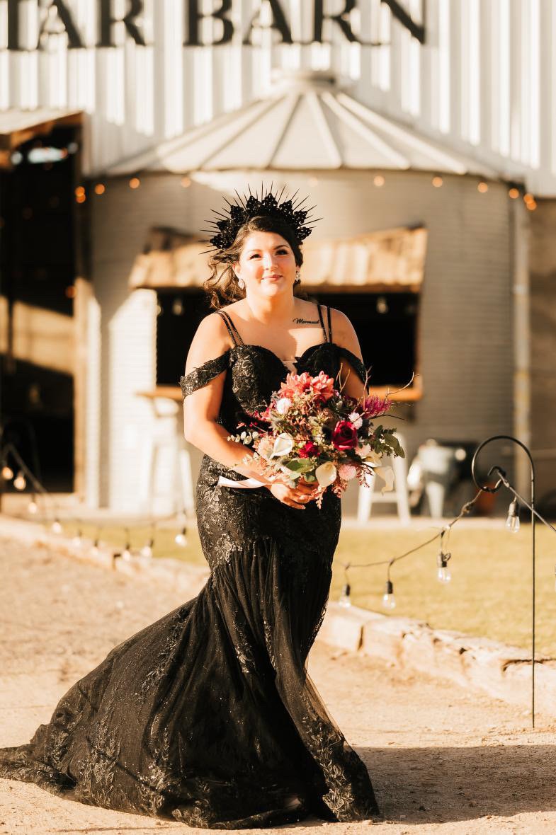 black halloween wedding dress Black French Lace Evening Dress, Halloween Wedding Dress, Gothic Lace Wedding Dress, Reception Dress, Maxi Lace Dress with corset top Part 16
