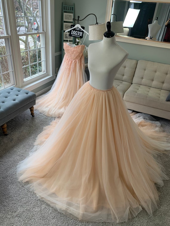 Mermaid Wedding Dress Detachable Skirt | Wedding Gowns Detachable Skirt -  Skirt - Aliexpress