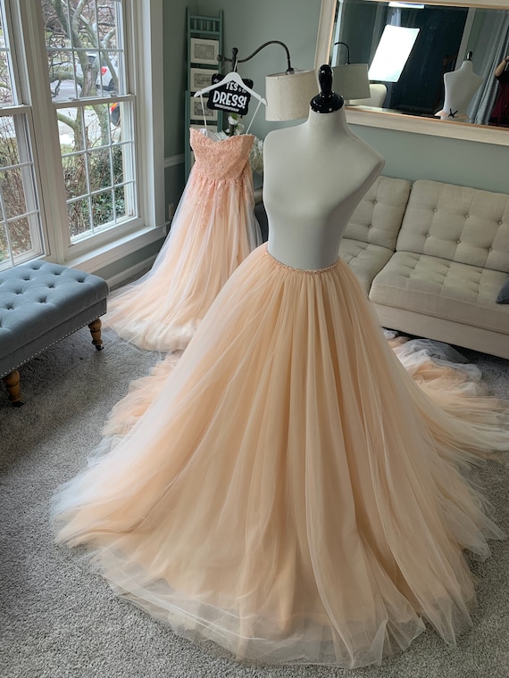 Mermaid Wedding Dress Detachable Skirt | Wedding Gowns Detachable Skirt -  Skirt - Aliexpress