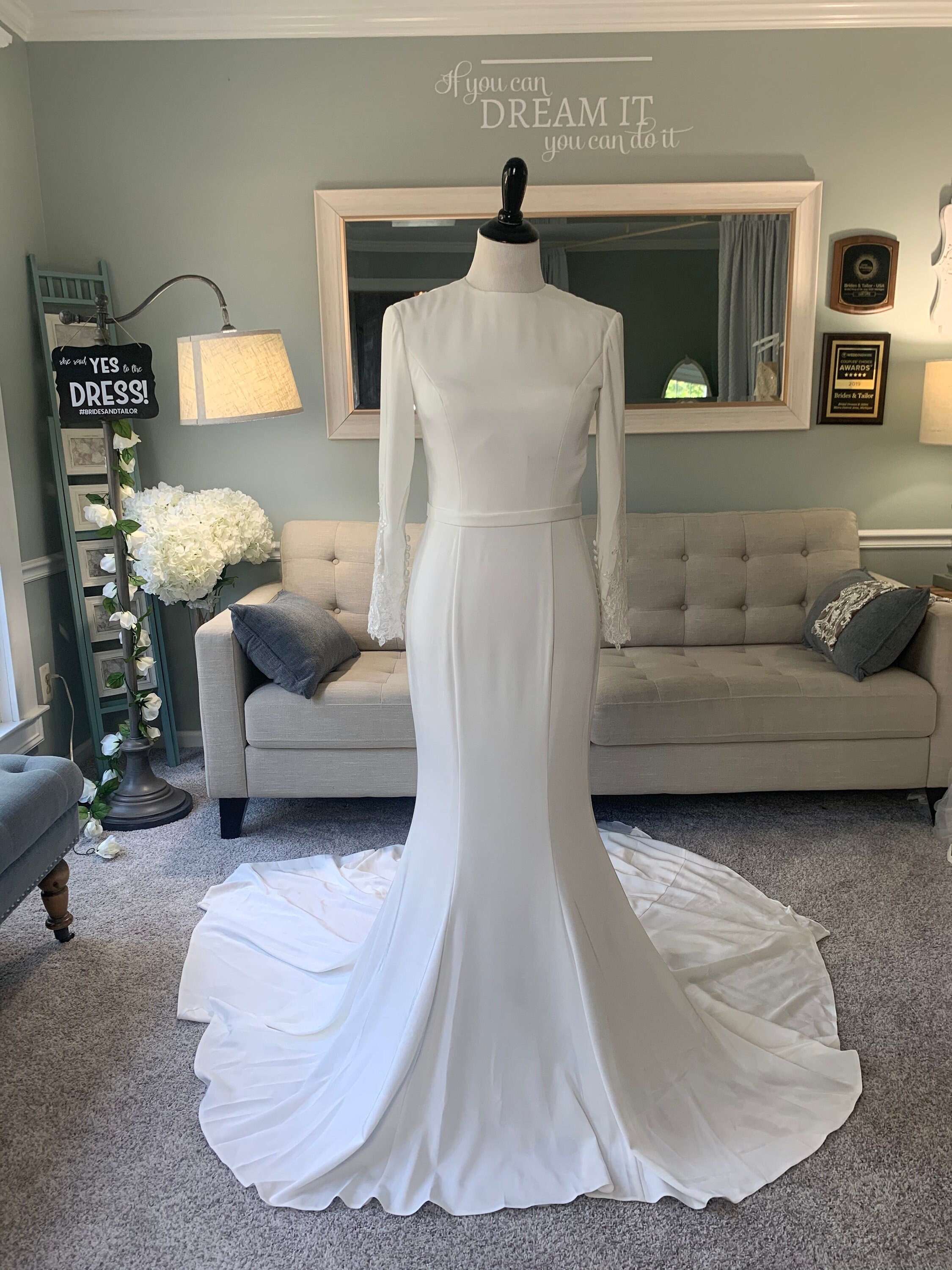 Modest Wedding Dress/ Hijab Wedding 
