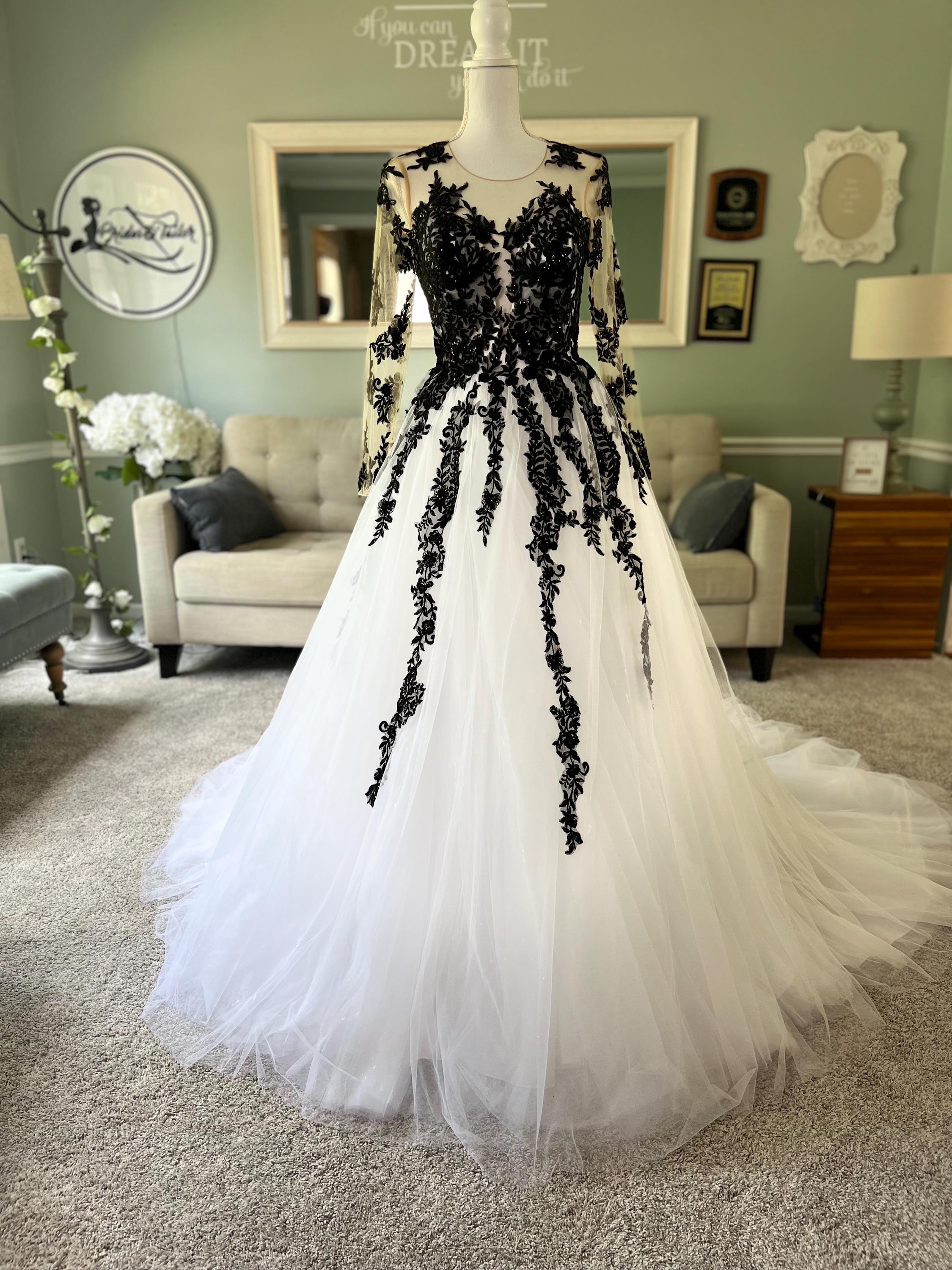 Gothic Bride Kit Adult Black White Gothic Bride Kit Adult Black White