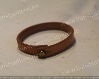 Manschettenarmband aus Leder