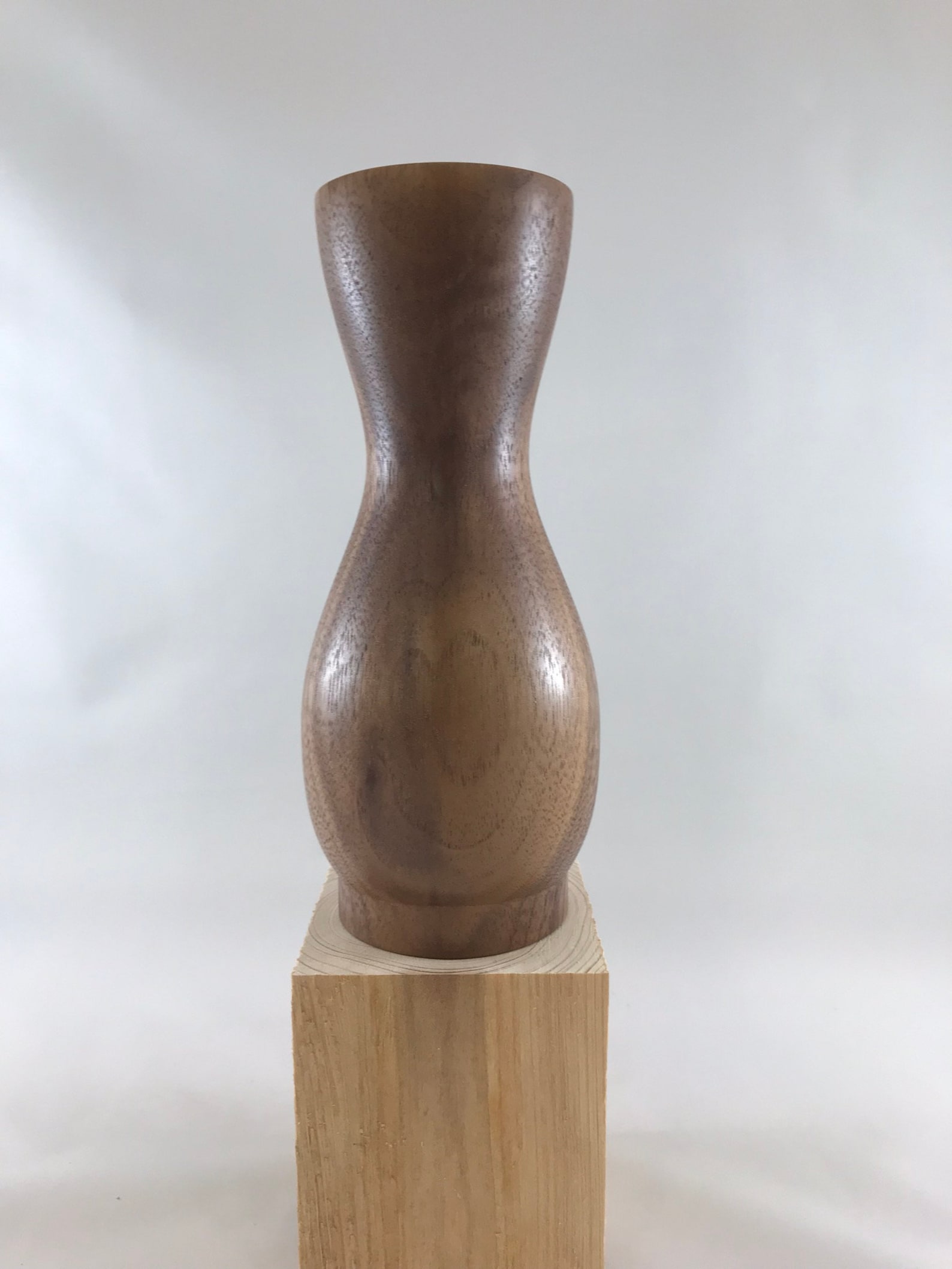 Black Walnut Hand Turned Bud Vase. Etsy