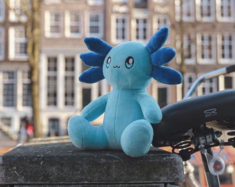 Blue Axol the Axolotl