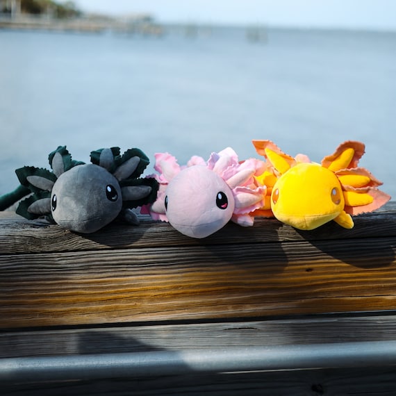 Lifelike Axolotl Plush Toy
