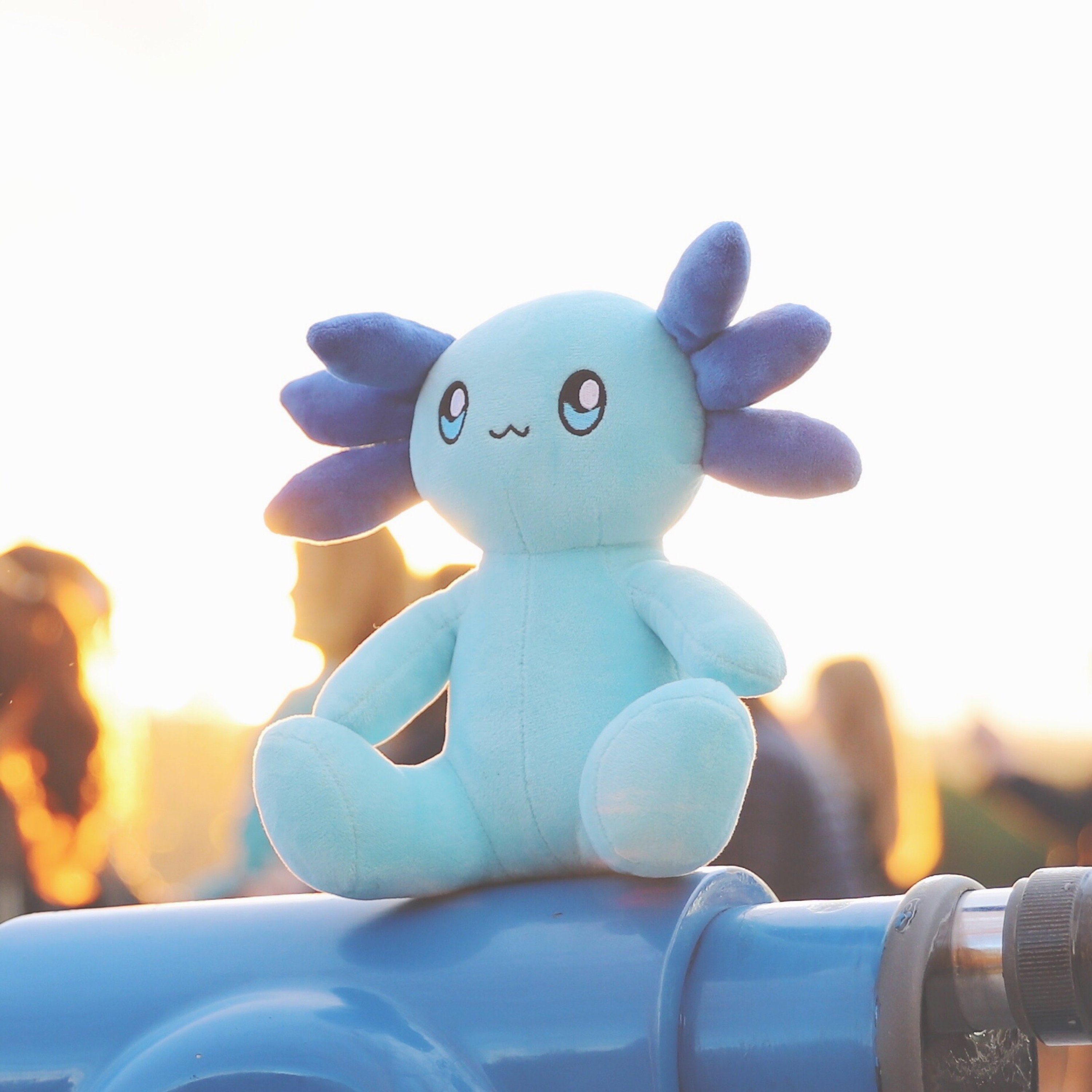 Blue Axol The Axolotl Etsy
