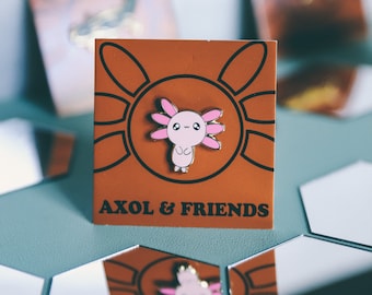 Pink Axol Pin