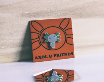Gray Axol Pin