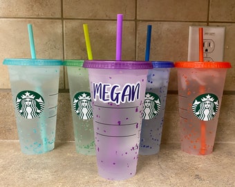 2021 Starbucks Color Changing Confetti Cup