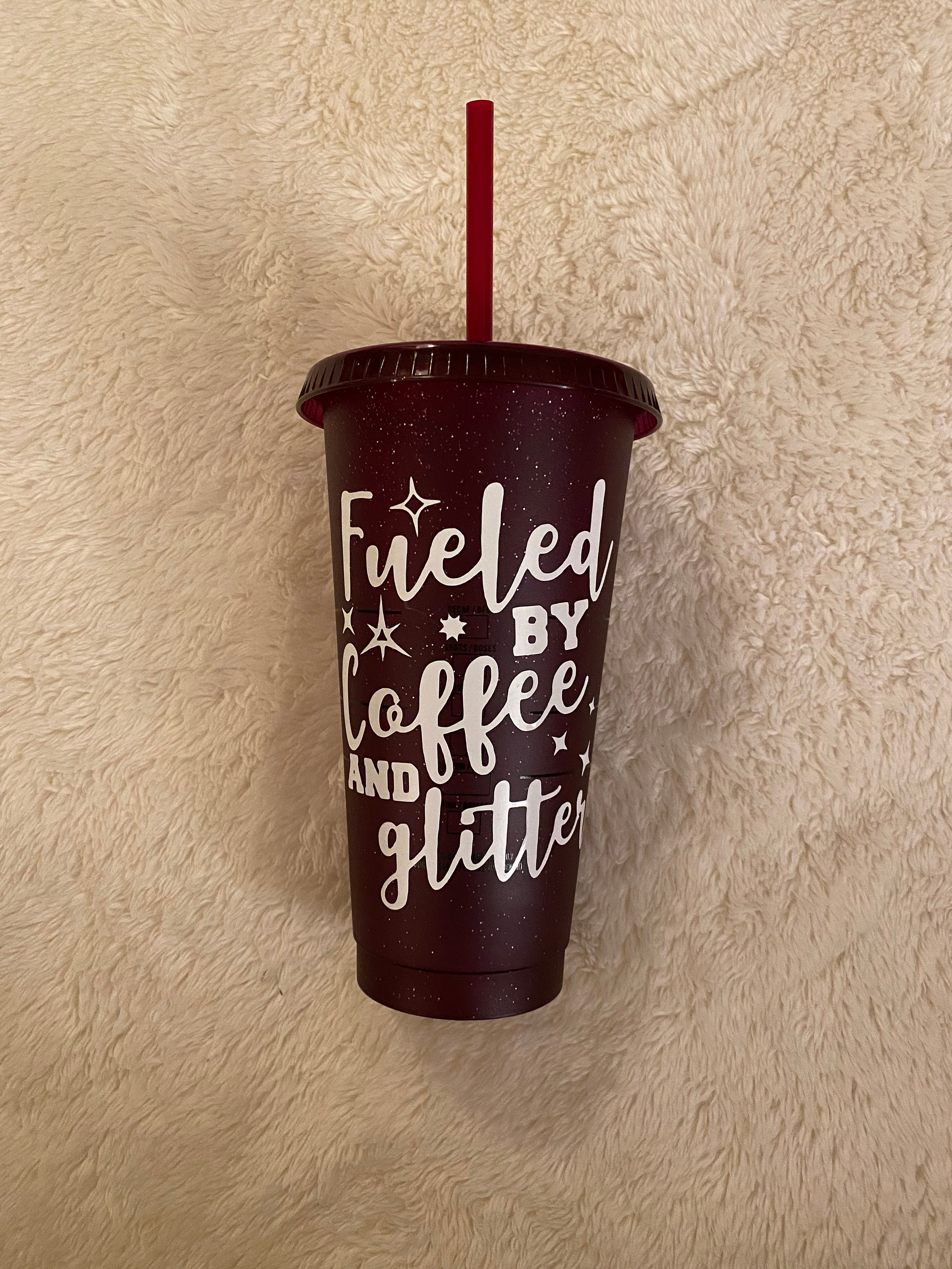 Starbucks Holiday Glitter Cups 2020 Etsy