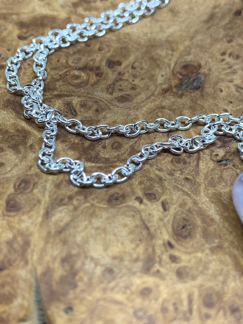 Amethyst With Silver Woven Wire Necklace