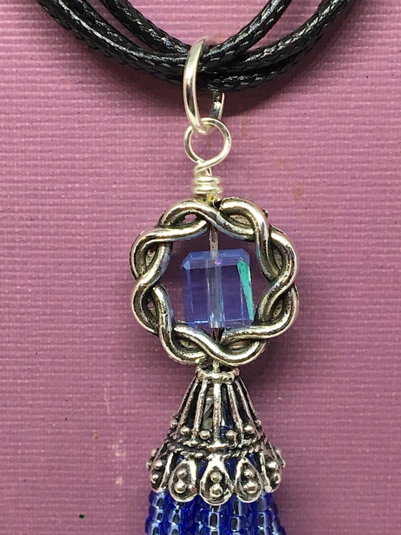 Tassel Jewelry Beaded Pendant Beaded Jewelry pendant Tassel Pendant BeadedTassel Pendant
