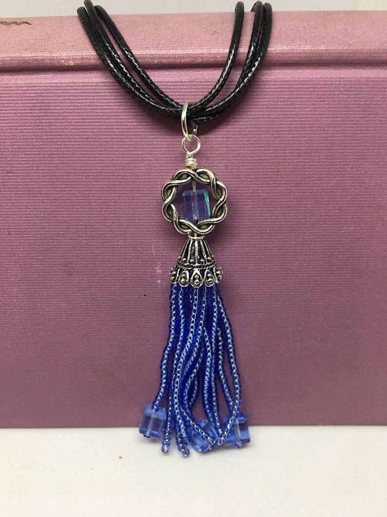 Tassel Jewelry Beaded Pendant Beaded Jewelry pendant Tassel Pendant BeadedTassel Pendant