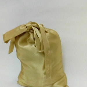 Satin Gift Bag Large Drawstring Gift Reusable Pouche image 3