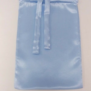 Satin Gift Bag Large Drawstring Gift Reusable Pouche image 9