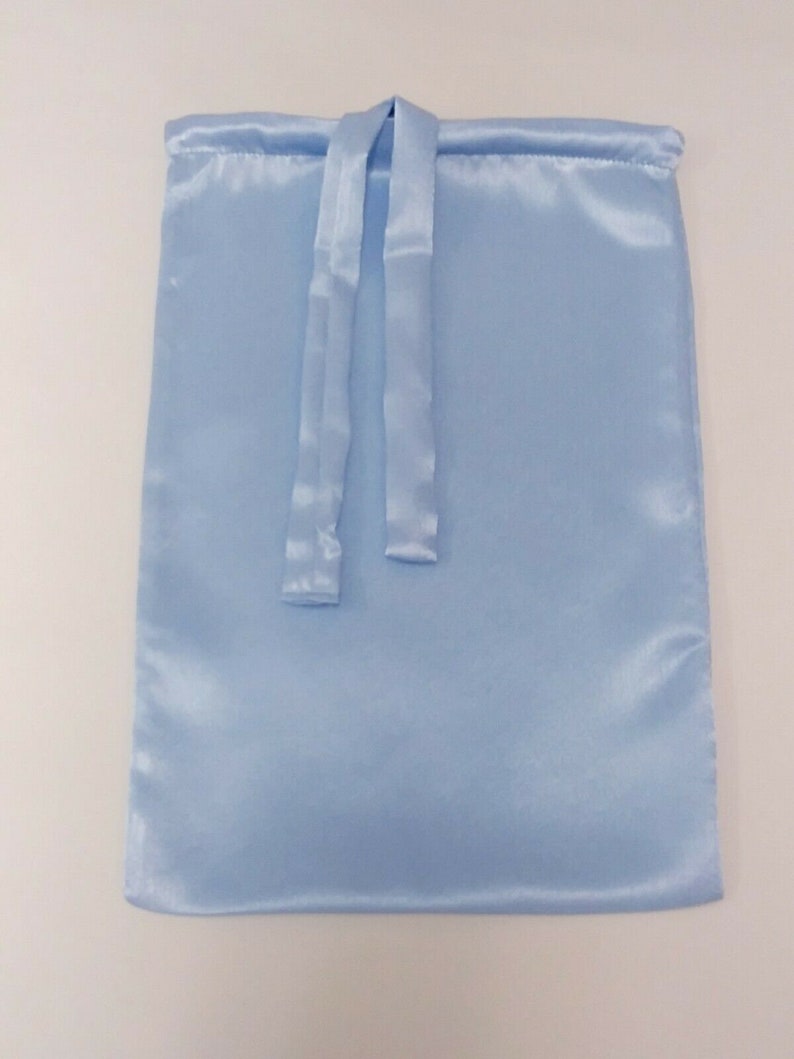 Satin Gift Bag Large Drawstring Gift Reusable Pouche image 9