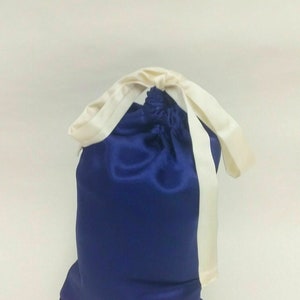 Satin Gift Bag Large Drawstring Gift Reusable Pouche image 2