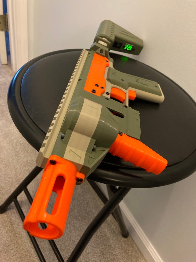 170 FPS Nerf Gryphon Custom Foam Dart Blaster design by | Etsy