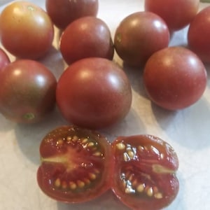 Heirloom Black Cherry Tomato Seeds