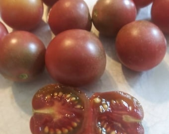 Heirloom Black Cherry Tomato Seeds