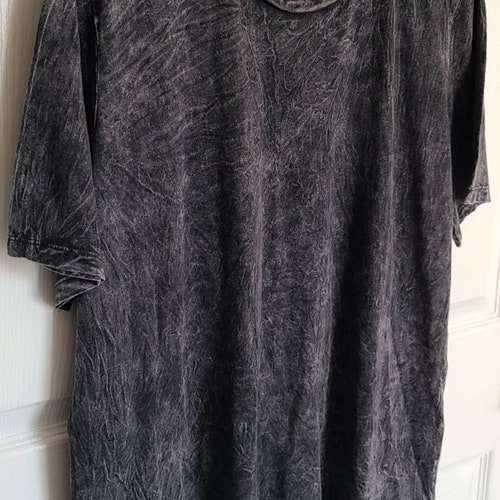 Black Mineral Wash | Soft & Comfy | Wrinkle Free | Unisex | Custom | Bestseller