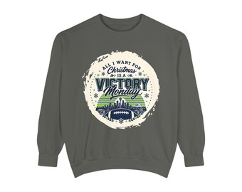 Seattle Victory Monday Football Christmas sweatshirt | Holiday Football Crewneck