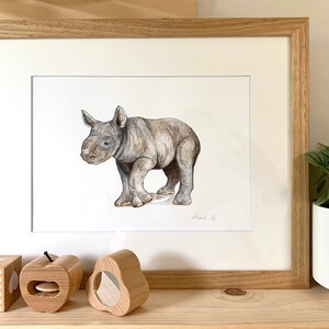Limited Edition Print ‘Baby Rhino’