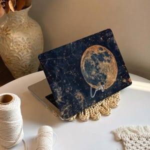 Moon & Constellation Macbook Protective Hard Case,Laptop Cover for Neo 13,Air15/14/13/A3449,Macbook Pro 16 M5 M4 M3 M2 M1,gift for friend