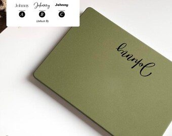Green Frosted MacBook Hard Case Cover