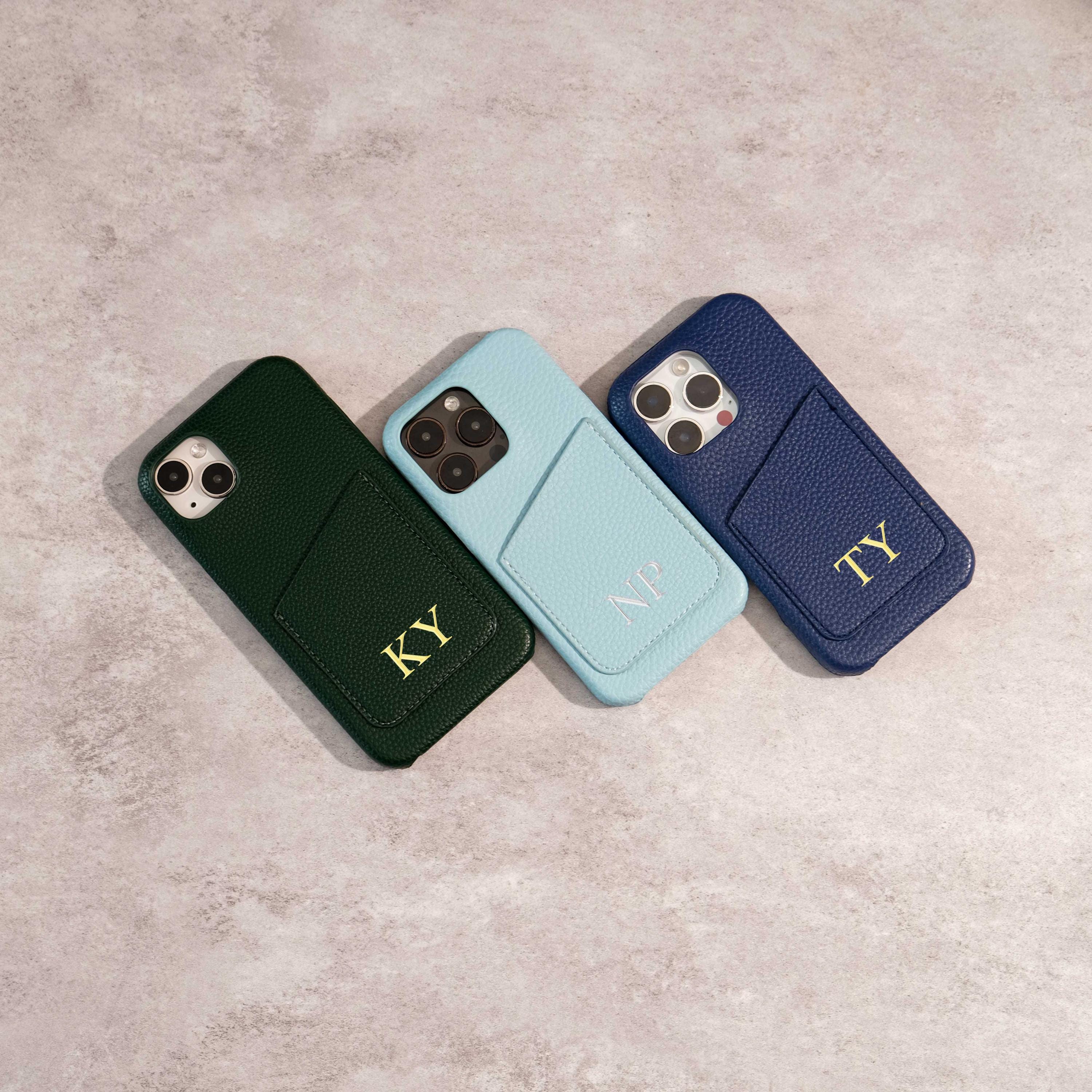 ポーチ LEATHER AND T MONOGRAM CASE t-monogram-zip-card-case-angle
