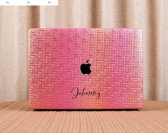 Gradient Pink MacBook Hard Case Cover