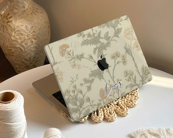 Floral MacBook Hard Case Cover: Lightweight, Protective Plastic