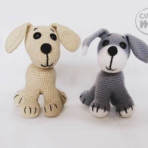 Amigurumi little dog crochet toy pattern