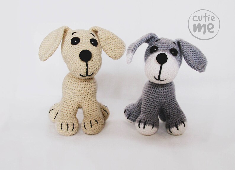 Amigurumi little dog crochet toy pattern