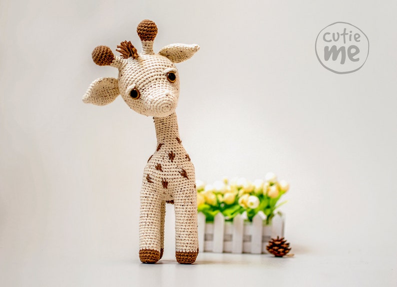 PATTERN. Giraffe Baton. Amigurumi pattern giraffe , crochet giraffe pattern. image 3