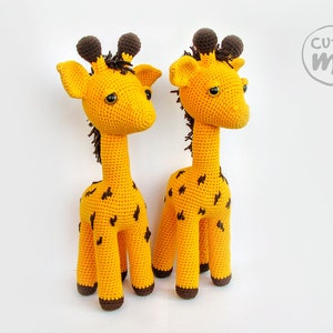 PATTERN. Giraffe Baton. Amigurumi pattern giraffe , crochet giraffe pattern. image 8