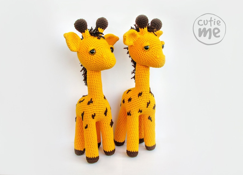 PATTERN. Giraffe Baton. Amigurumi pattern giraffe , crochet giraffe pattern. image 8