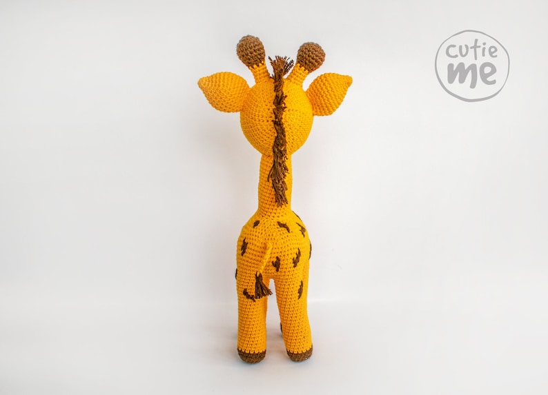 PATTERN. Giraffe Baton. Amigurumi pattern giraffe , crochet giraffe pattern. image 5