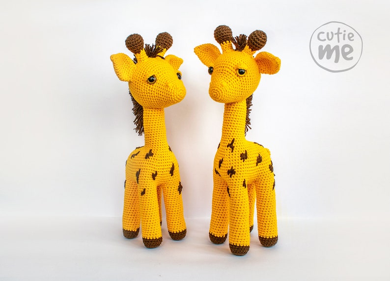 PATTERN. Giraffe Baton. Amigurumi pattern giraffe , crochet giraffe pattern. image 4