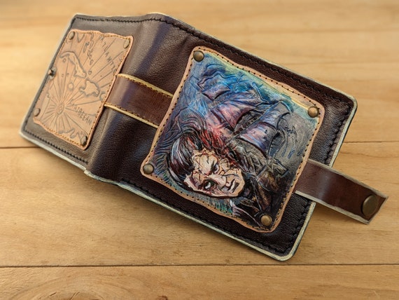 Men's 3D Genuine Leather Wallet