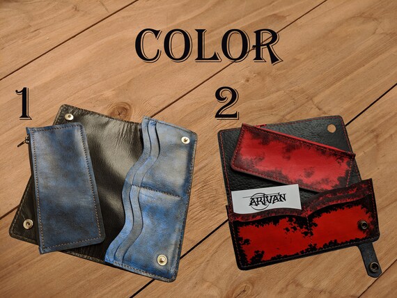  New Fashion Women's 3D Genuine Leather Wallet, Long